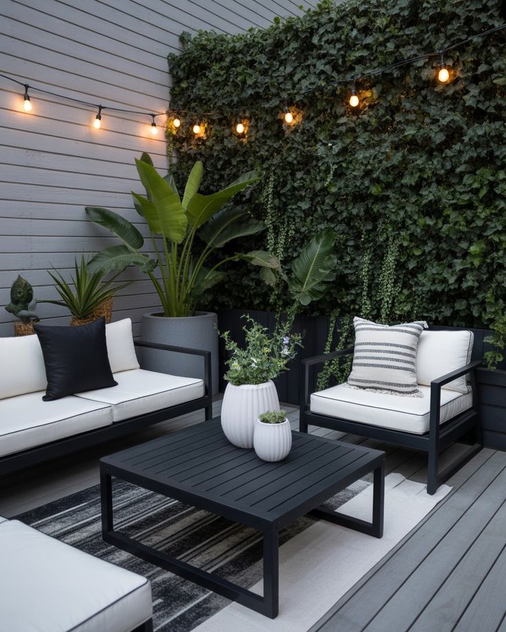 Metal Frame Patio Set